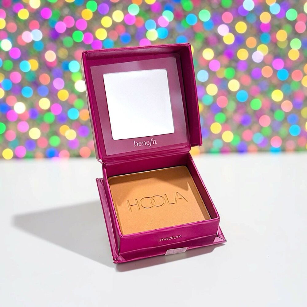 BENEFIT COSMETICS Hoola Powder Bronzer in Medium Full Size 8 g 0.28 oz NIB